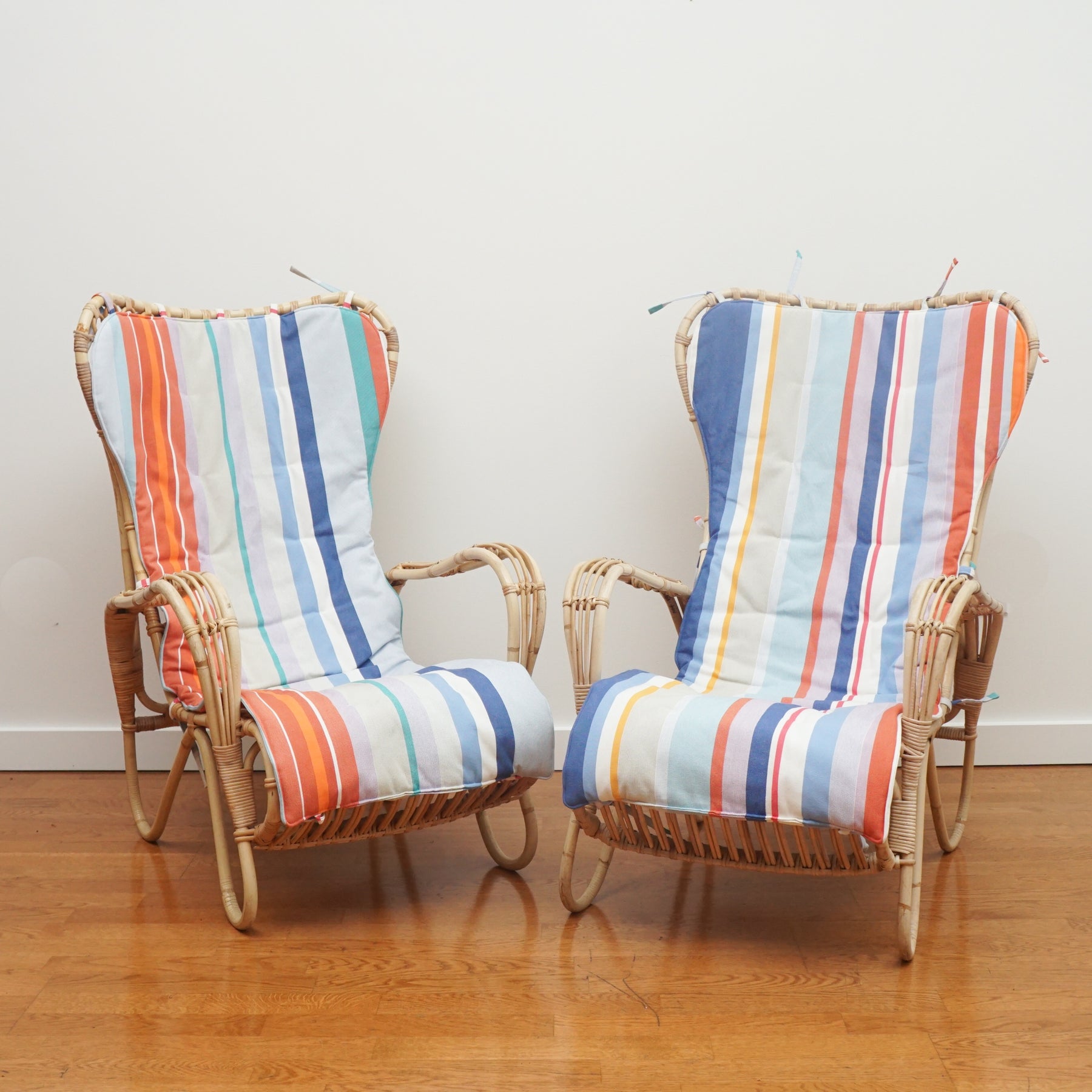 Pair of rattan chairs new arrivals